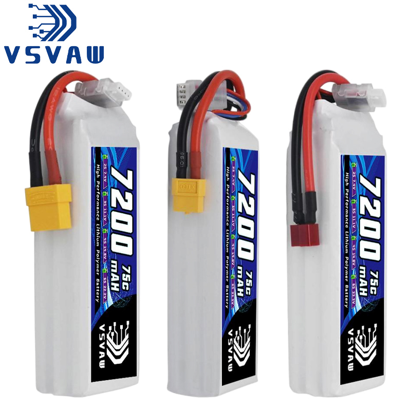 Drone Battery 3S - Vsvaw 3s lipo bateria 11.1v 7200mah