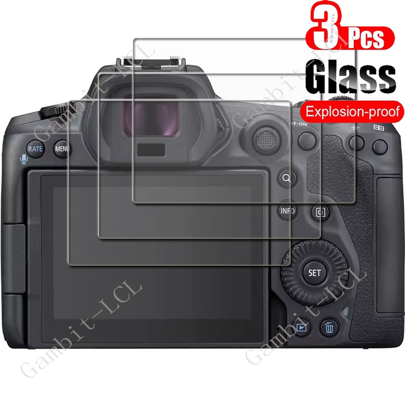 Canon Camera Eos R50 - 3 peças de vidro temperado para