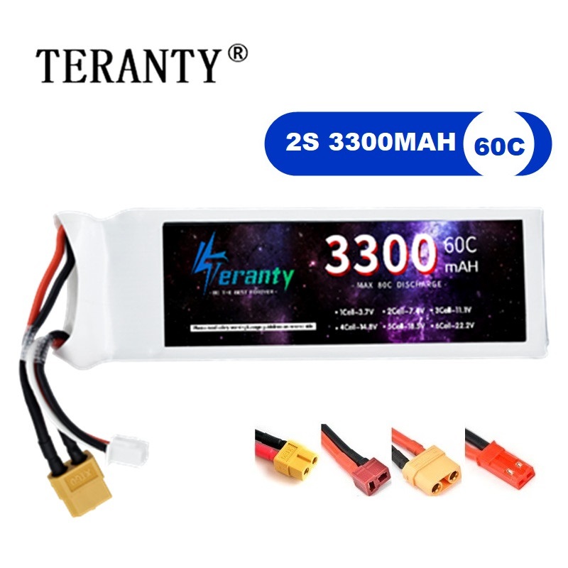 Drone Battery Lipo - Bateria lipo 2s 7.4v 3300mah 60c