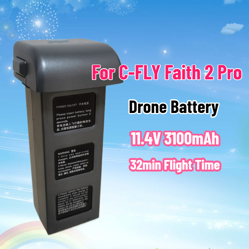 Drone Battery Li-Ion - Bateria 11.4v 3100mah para C-FLY fe
