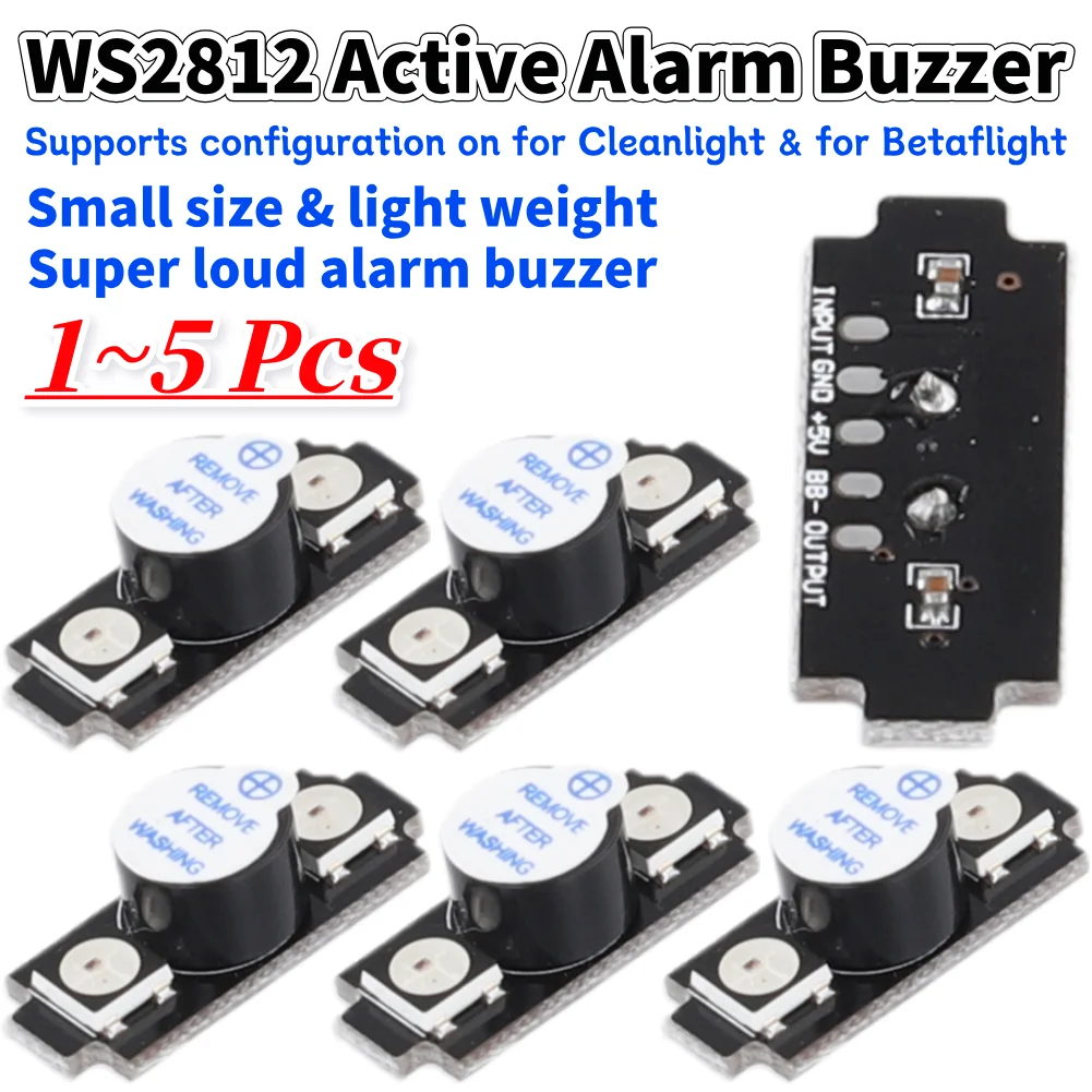 Drone Battery Alarm - Ws2812 campainha de alarme ativo colorido