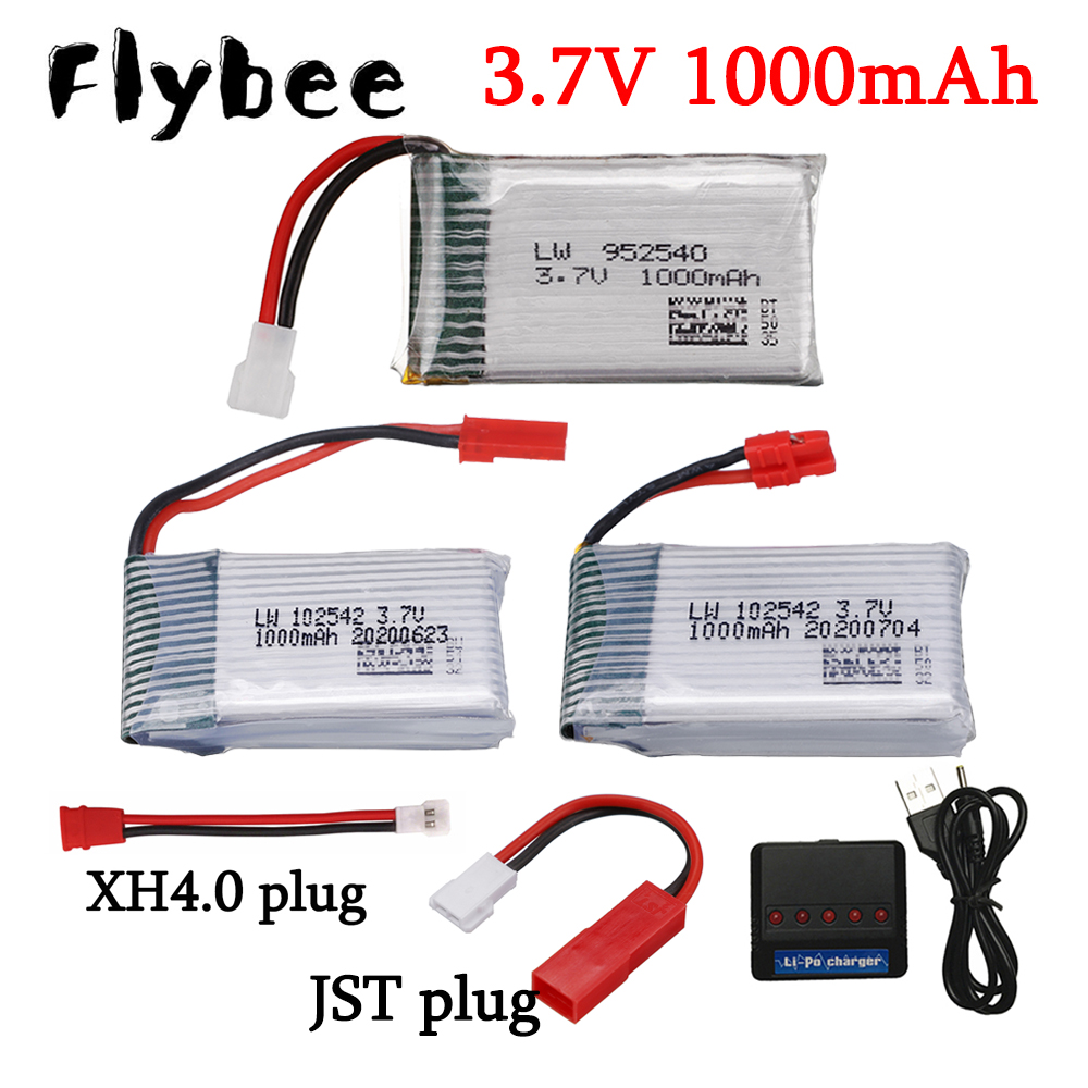 Drone Battery Lipo - Bateria lipo para drone, 3.7v, 1000mah,