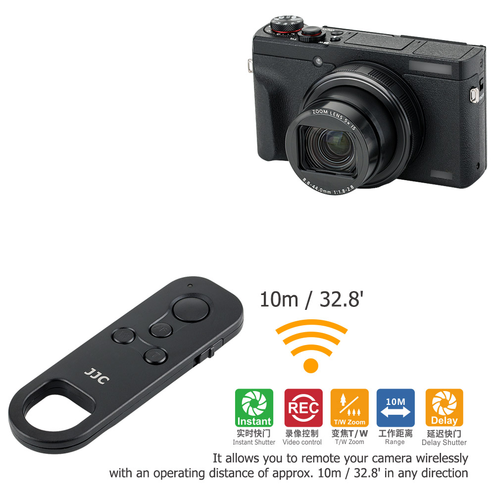 Canon Camera Eos R50 - JJC BR-E1 Controle Remoto Bluetooth para