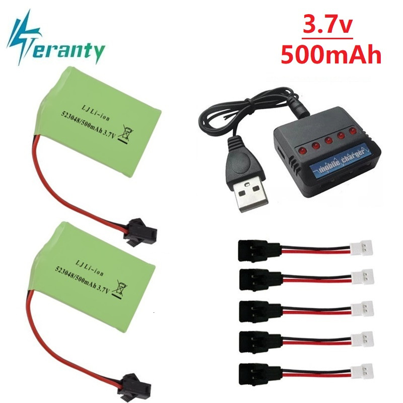 Drone Battery Li-Ion - Bateria Li-ion 3.7V 500mAh 523048 +