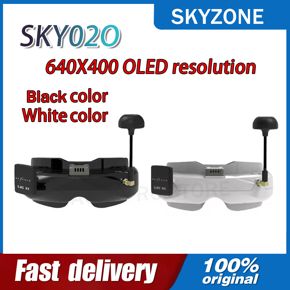 Óculos FPV SKYZONE SKY02O OLED - Drone Battery 6S avaliação e preço