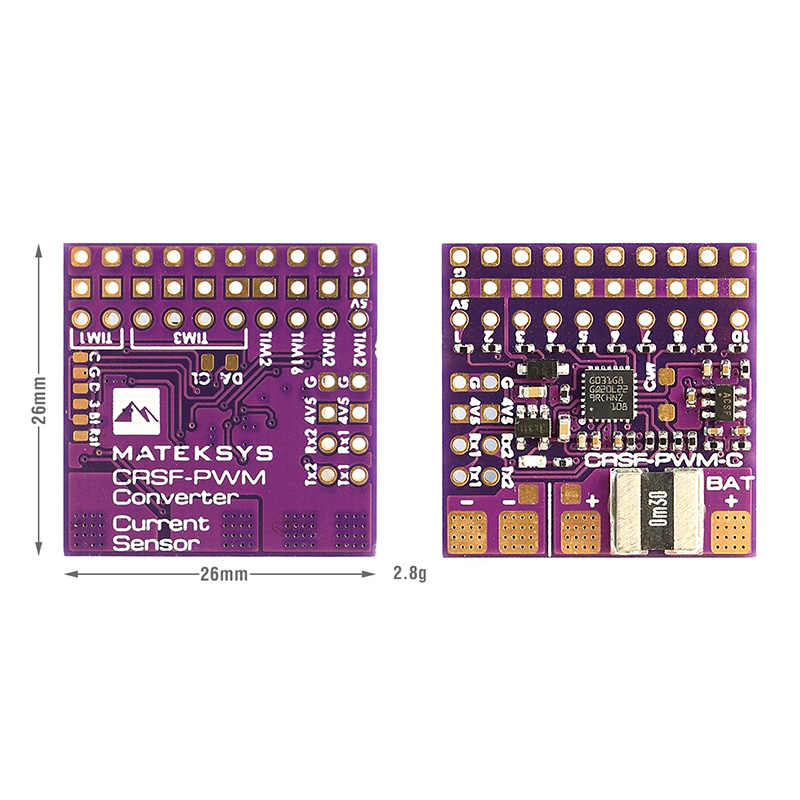 Matek crsf para pwm conversor  - Tbs Fpv Crossfire avaliação e preço