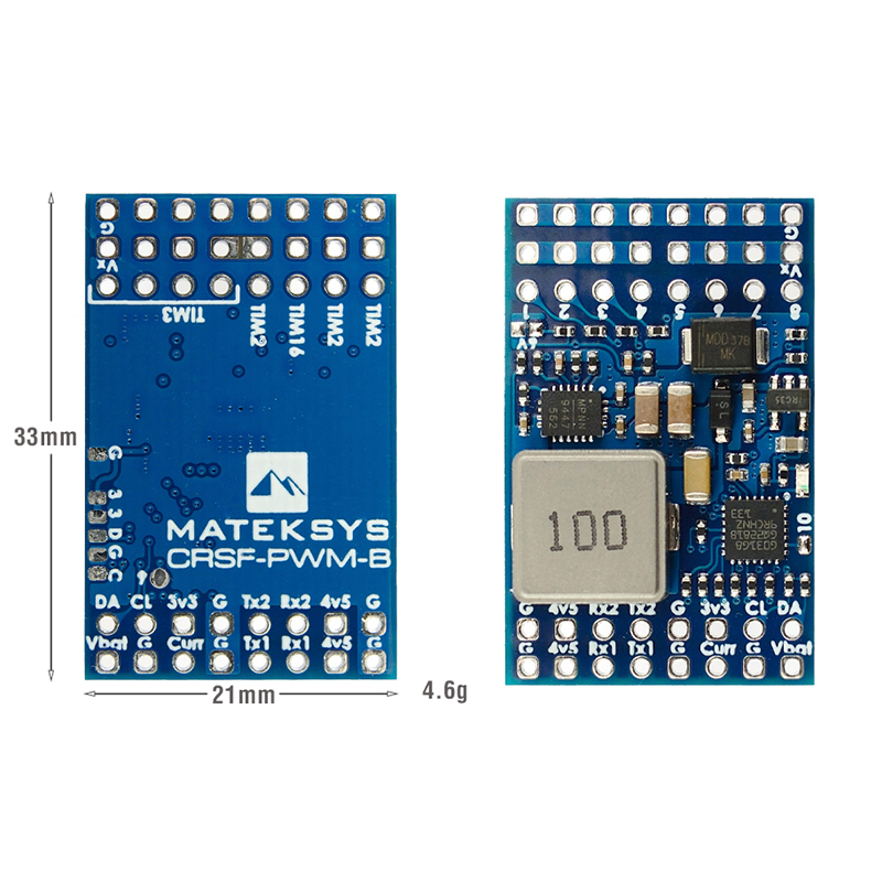 Matek crsf para pwm conversor  - Tbs Fpv Crossfire avaliação e preço