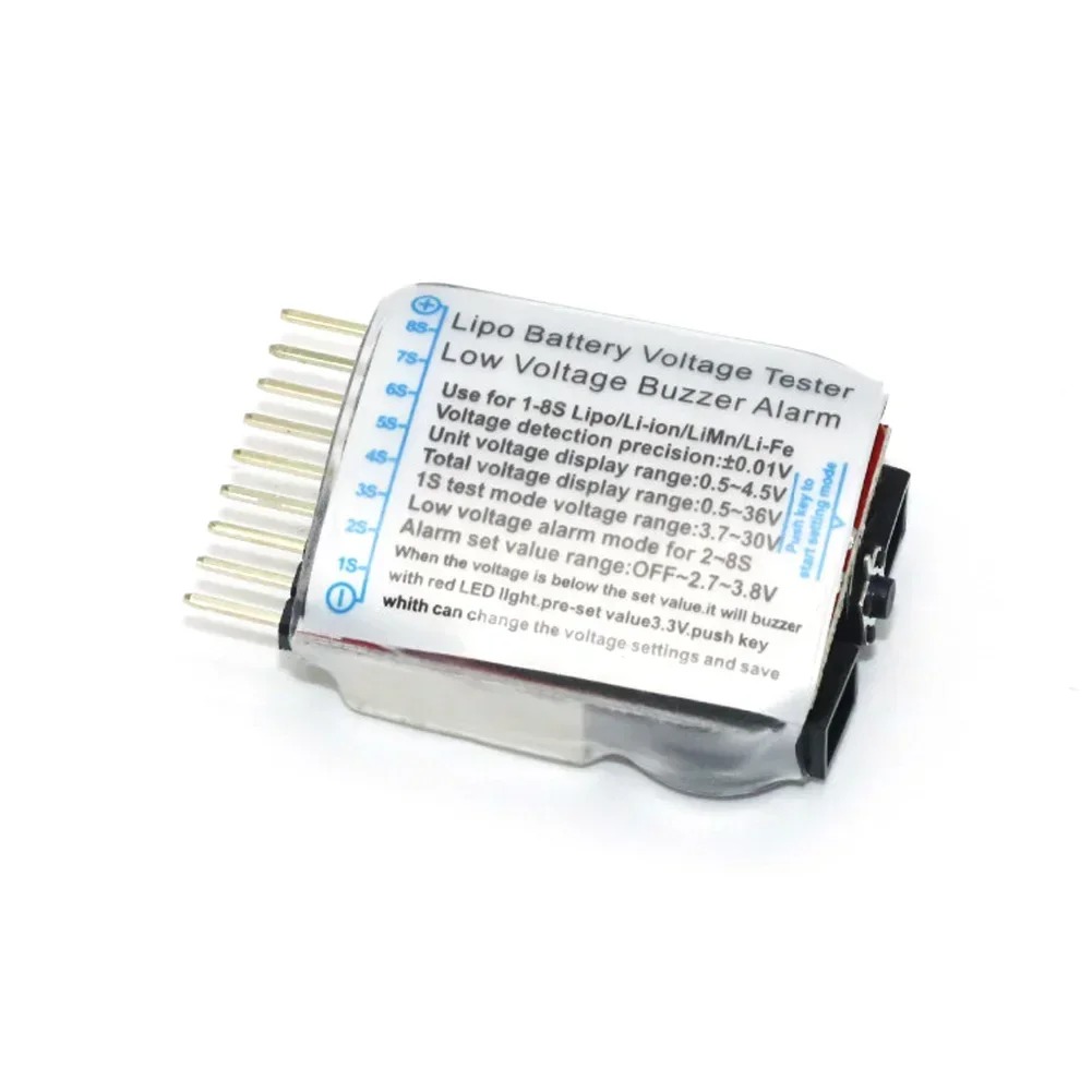 NEEBRC 5PCS 1S-8S Medidor de T - Drone Battery Alarm avaliação e preço