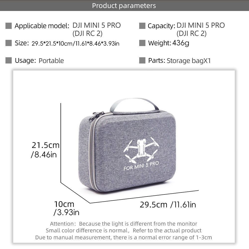 Estojo de armazenamento para d - Drone Battery Bag avaliação e preço