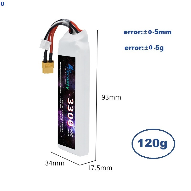Bateria lipo 2s 7.4v 3300mah 6 - Drone Battery Lipo avaliação e preço