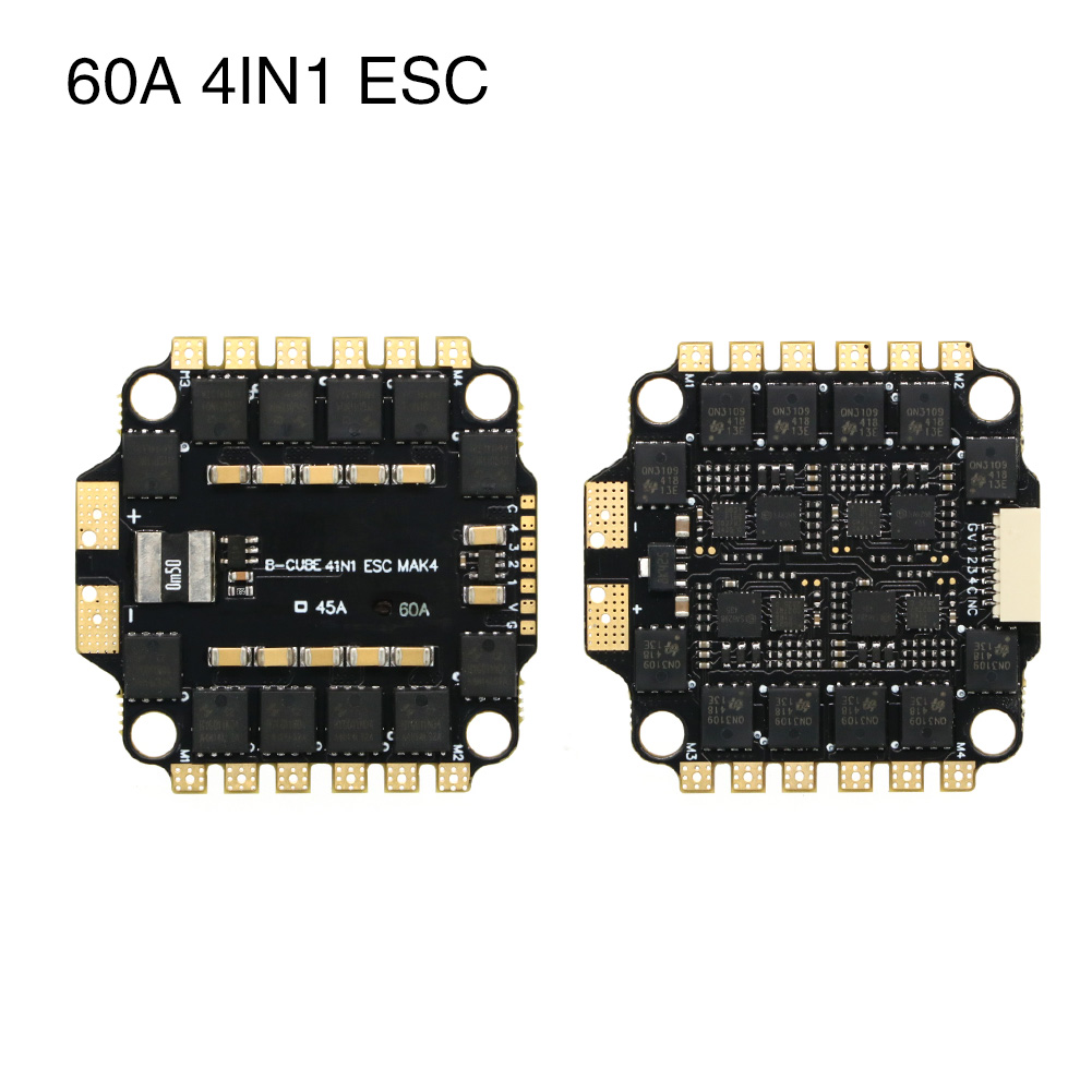 UAngel 4IN1 45A 60A ESC BLHELI - Drone Battery 6S avaliação e preço