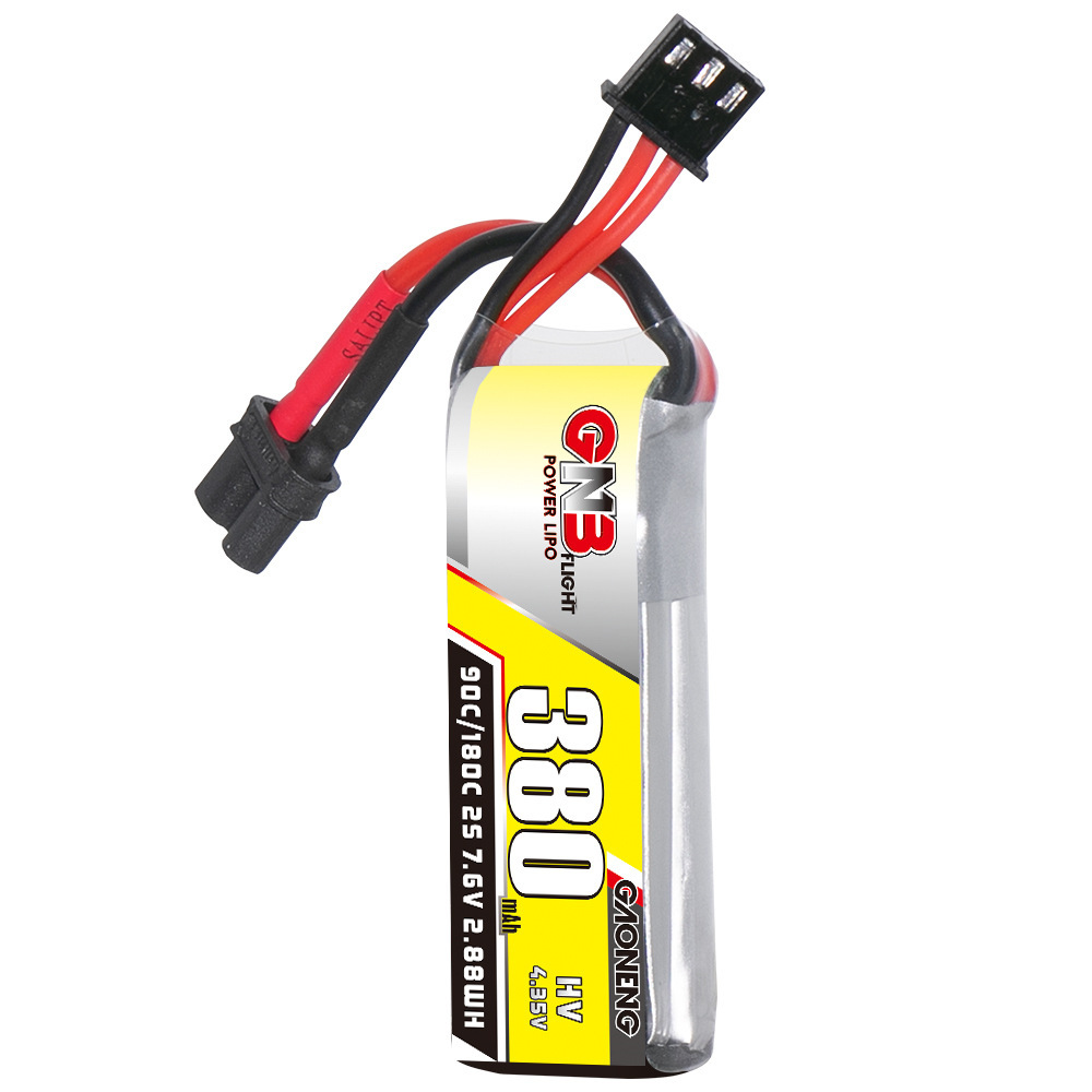 Bateria Lipo GNB 2S 7.6V 380mA - Drone Battery Lipo avaliação e preço