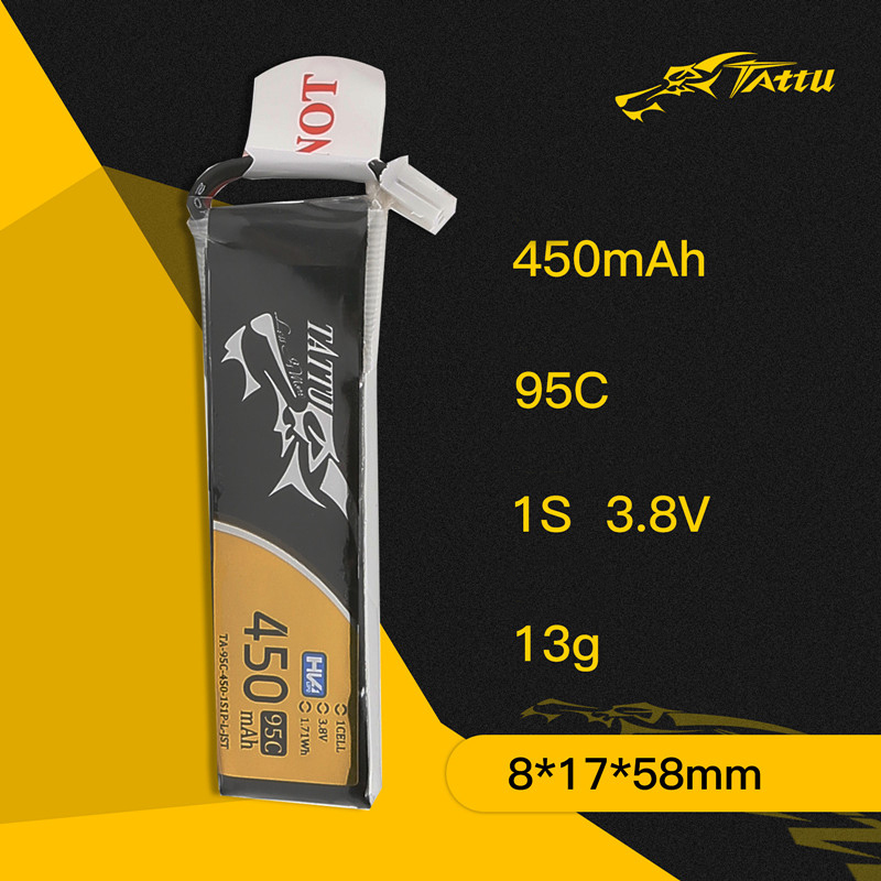 3 pçs nova tattu 450/500/550ma - Drone Battery 4S avaliação e preço