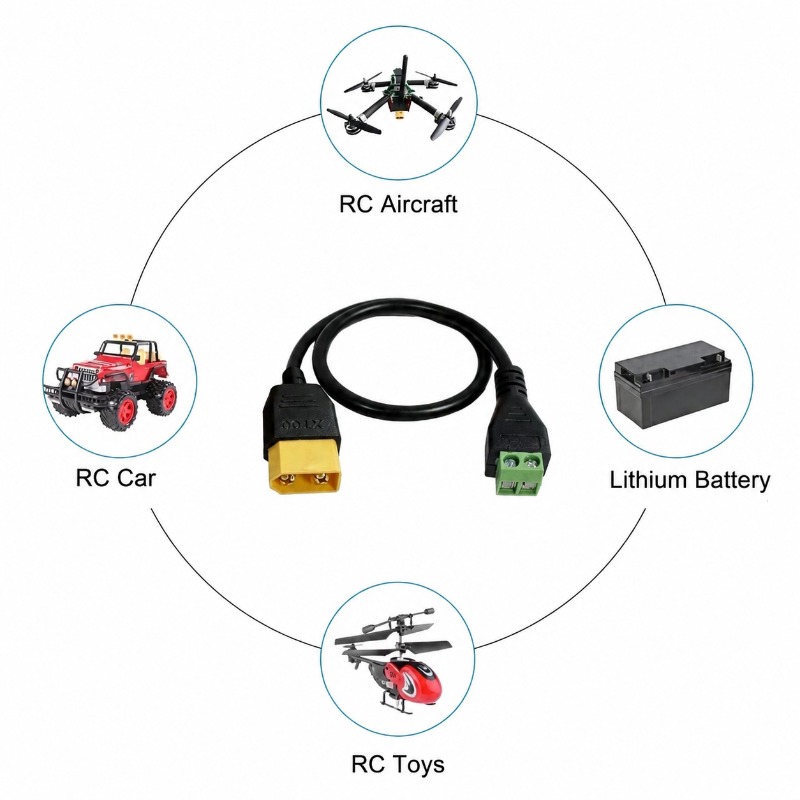 Cabo Adaptador XT60 Macho-Fême - Drone Battery Balance Charger avaliação e preço