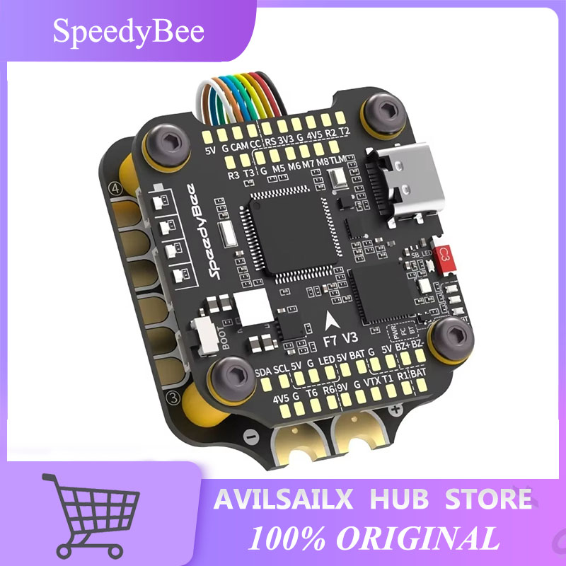 SpeedyBee F7 V3 BL32 50A 30x30 - Betaflight Fc F7 avaliação e preço