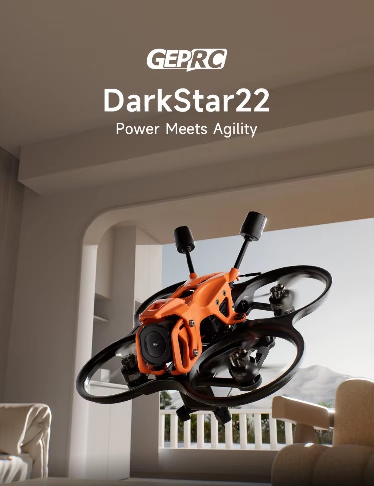 Novo Drone FPV GEPRC DarkStar2 - Drone Battery 4S avaliação e preço