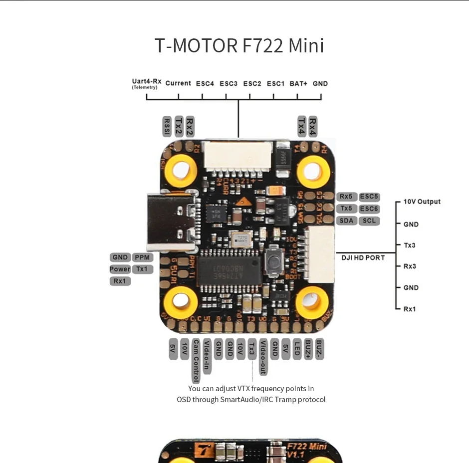 Combo T-Motor MINI F7 FC & F45 - Betaflight Fc F7 avaliação e preço