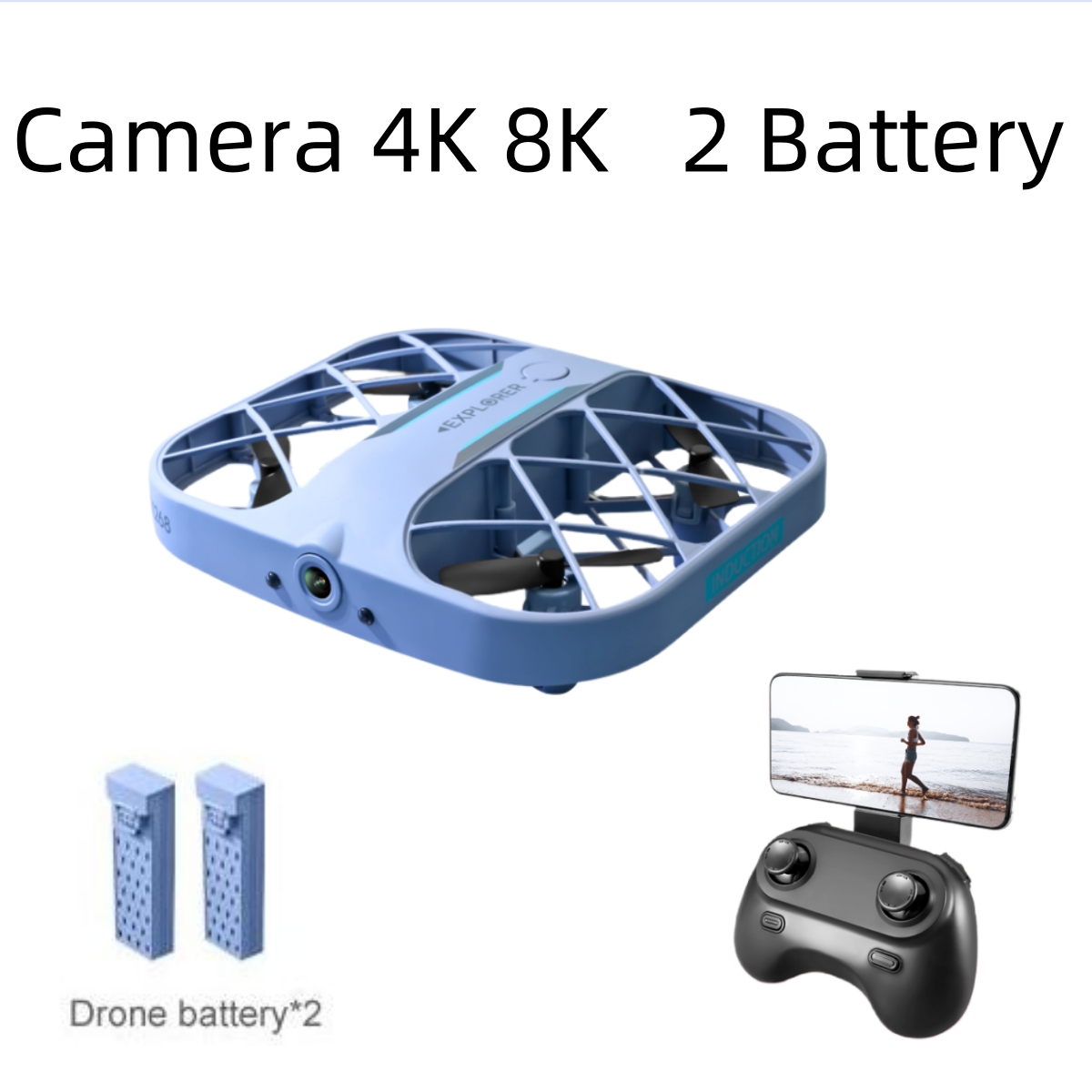 Drone JJRC H107 FPV RC com 2 B - Drone Battery Case avaliação e preço